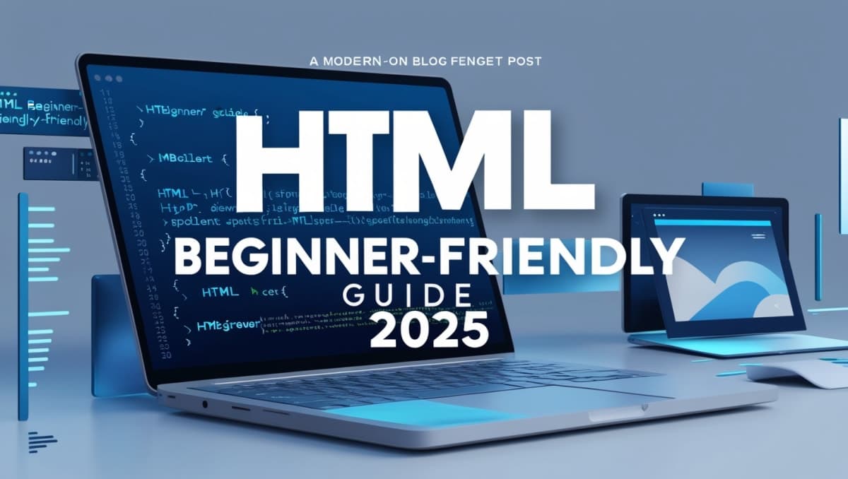 HTML Beginner-Friendly Guide 2025