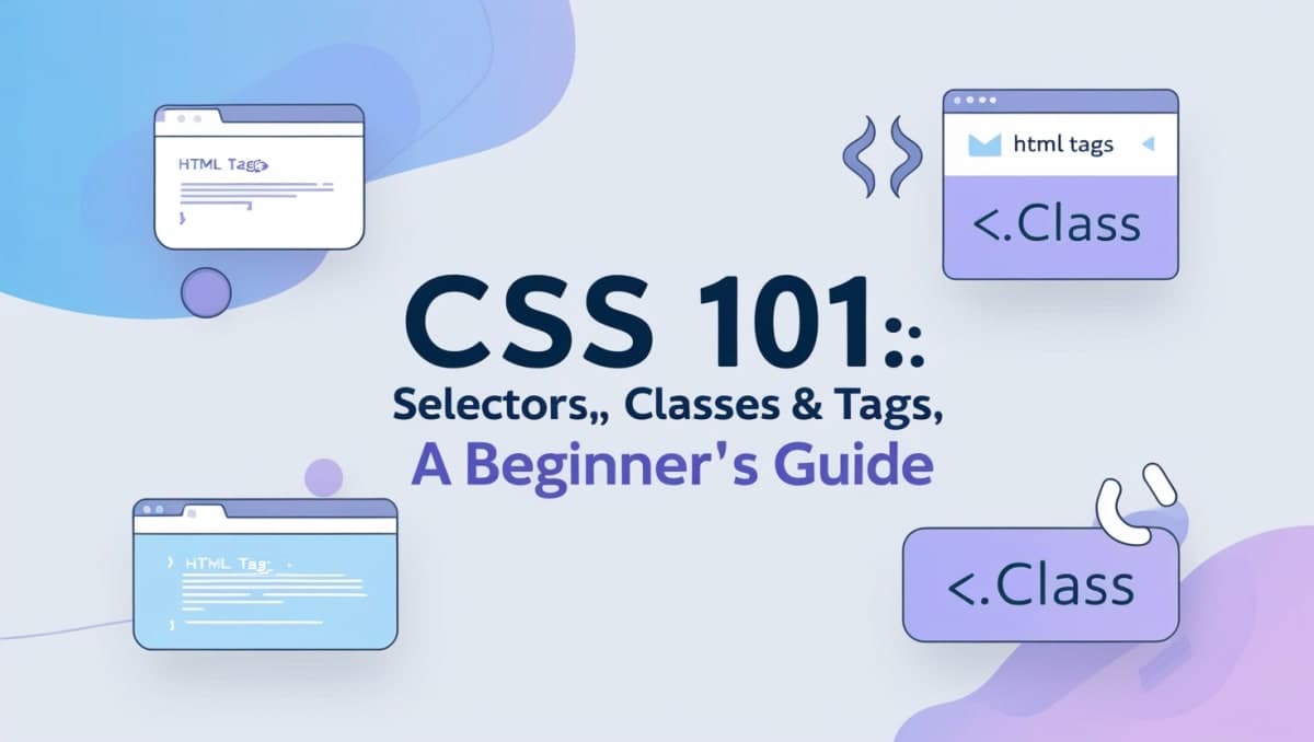 CSS 101: Selectors, Classes & Tags, A Beginner’s Guide