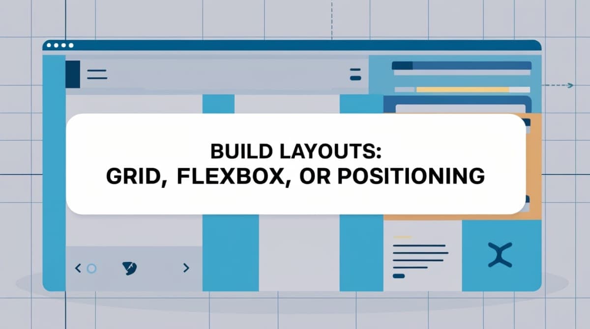 How Should You Build Layouts: Grid, Flexbox, or Positioning?
