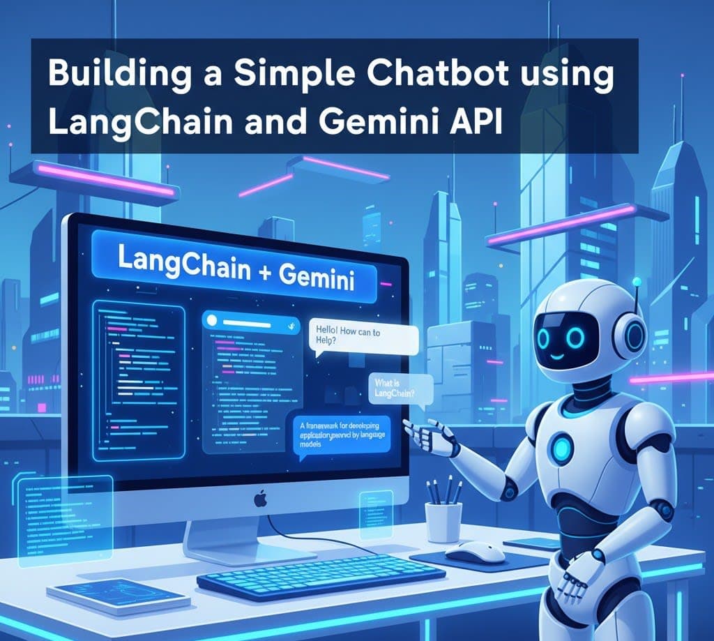 Building a Simple Chatbot using LangChain and Gemini API: A Step-by-Step Guide