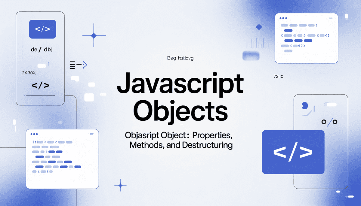 JavaScript Objects for Beginners: Easy Guide to Properties, Methods & Destructuring